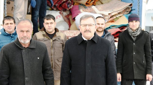 Göksun’dan Halep’e Yardım Eli