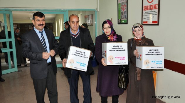 ‘Hoşgeldin Bebek’ Projesi Devam Ediyor