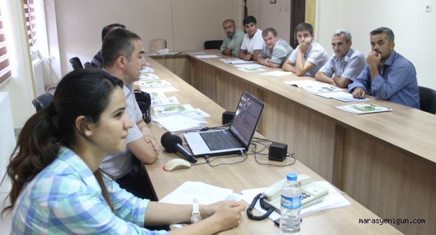 İl Gıda Tarım ve Hayvancılık Müdürlüğü tarafından gerçekleştirilen "Bitki Koruma Ürünleri Uygulama Eğitimi" toplantısı gerçekleştirildi.