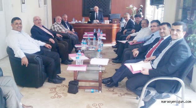 İlçe Müftüleri Toplantısı Pazarcık’ta Yapıldı