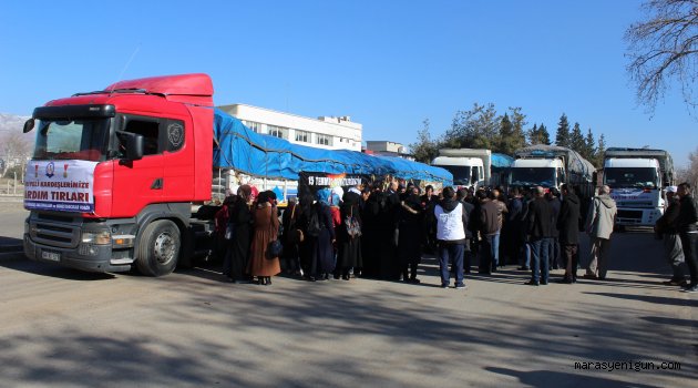 Kabzımallar Odası’ndan 2 Tır Yardım