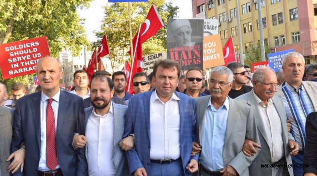 Kahramanmaraş Demokrasi İçin Yürüdü