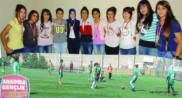 Kahramanmaraş’ta bayan futbolu başarılı ancak sahipsiz