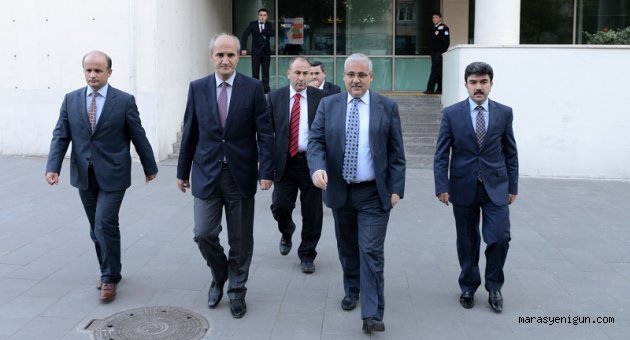 KAHRAMANMARAŞ VALİSİNDEN DULKADİROĞLU BELEDİYESİNE İADE-İ ZİYARET