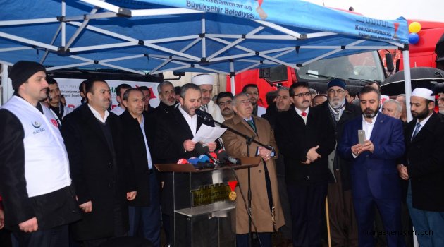 Kahramanmaraş Yeniden Ensar Oldu:143 Tır Yardım