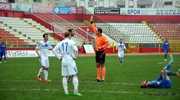 Kahramanmaraşspor’un kartlarla başı dertte