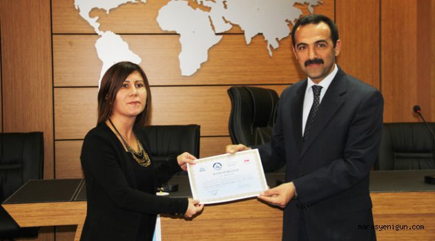 Kalite Yönetimi Eğitimine Katılıp Sertifikalarını Aldılar