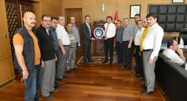 KATERDER’DEN BAŞKAN ERKOÇ’A ZİYARET