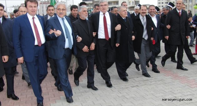 KERVAN'IN YAPTIRDIĞI OKUL BİNASI TÖRENLE AÇILDI