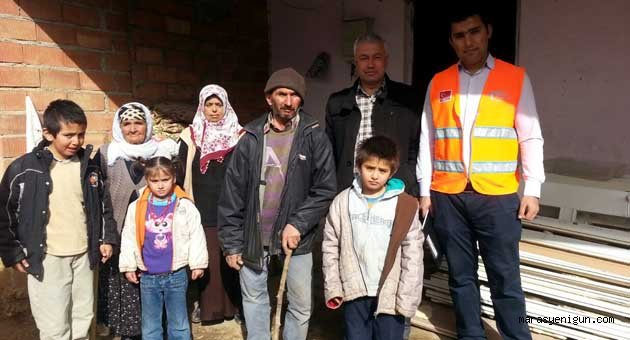 Kimse Yok Mu’dan Afşinli Aileye Yardım Eli