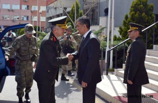 Komutandan Akkoyun’a Ziyaret Jesti