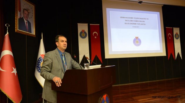 KSÜ’de, Akademik Teşvik Ödeneği Yönetmeliği Bilgilendirme Toplantısı Yapıldı