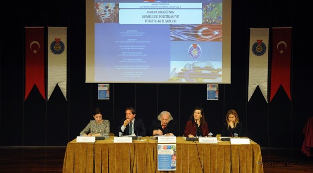 KSÜ’de “Avrupa Birliğinin Komşuluk Politikası ve Türkiye AB İlişkilileri” Konferansı