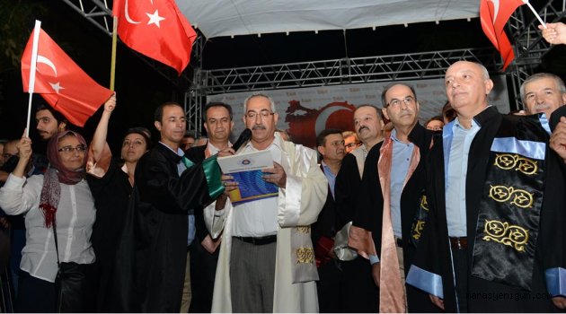 KSÜ, Demokrasi ve Milli İradeye Destek İçin Meydanlara Yürüdü