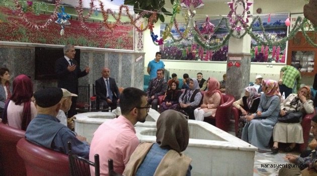 KSÜ Eğitim Fakültesi Öğrencileri Yaşlıları Unutmadı