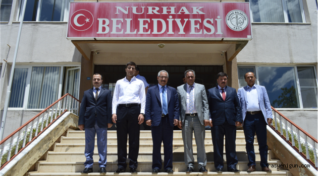 KSÜ Rektörü Prof. Dr. Durmuş Deveci Nurhak’ı Ziyaret Etti