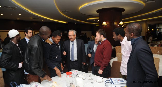 KSÜ Rektörü Prof. Dr. Durmuş Deveci yabancı öğrencilerle buluştu