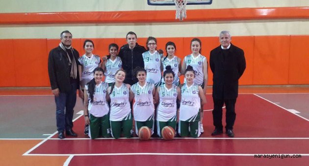 KSÜ Spor Kulübü Basketbol Genç Bayanlarda İl Birincisi Oldu