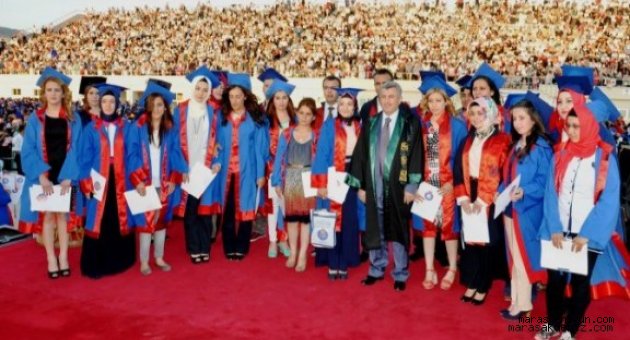 KSÜ'de mezuniyet töreni