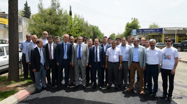 Küçük Sanayi Sitesinde 27 Günde 6 Bin Ton Asfalt