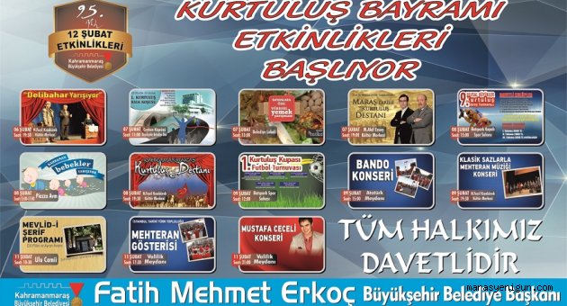 KURTULUŞ BAYRAMI ETKİNLİKLERİ BAŞLADI