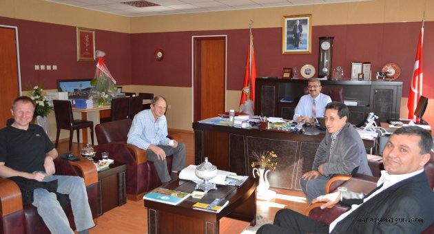 MACARİSTAN’LI AKADEMİSYENLER DEKAN KAYGISIZ’I ZİYARET ETTİ