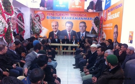 MAHÇİÇEKE FATMALI HALKINDAN TAM DESTEK..