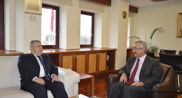 Mahçiçek’tenRektör Deveci’ye ziyaret