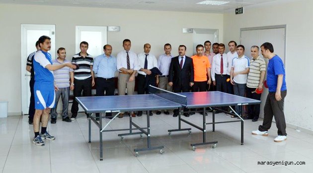 Masa Tenisi Turnuvası Yapıldı