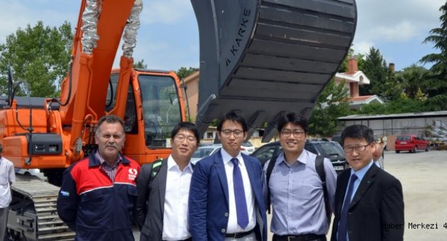 Sanko Makina,mermer üreticilerini ağırladı.