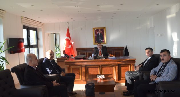 MHP Dulkadiroğlu teşkilatından Kaymakam Türköz’e ziyaret
