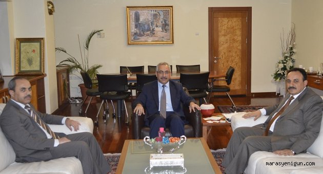 Milli Eğitim Müdürü Akkurt, KSÜ Rektörü Prof. Dr. Durmuş Deveci’yi Ziyaret Etti