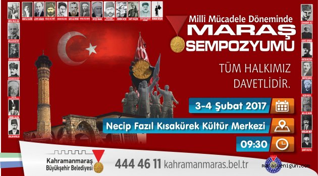 Milli Mücadele Döneminde Maraş Sempozyumu