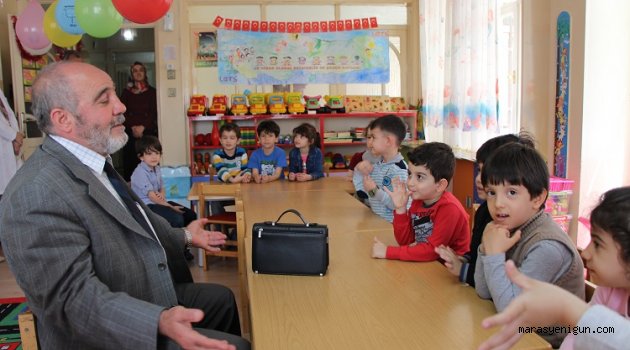 Müftü günaydan çocuklara kutlu doğum ziyareti