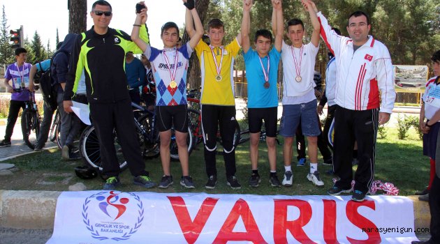 OKULLAR ARASI BİSİKLET TURNUVASI YAPILDI