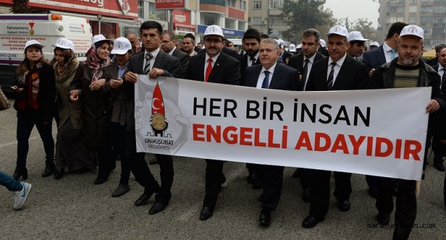 Onikişubat Belediyesinden Engelliler haftasına özel etkinlik