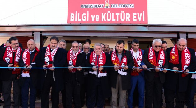 Onikişubat Bilgi Ve Kültür Evleriyle Donatılıyor