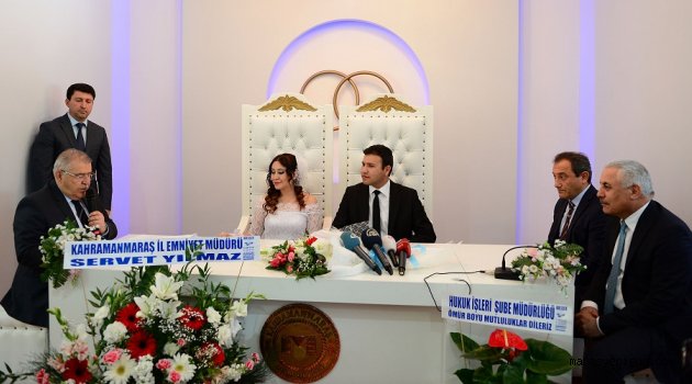 Onikişubat'ta nikah çoşkusu
