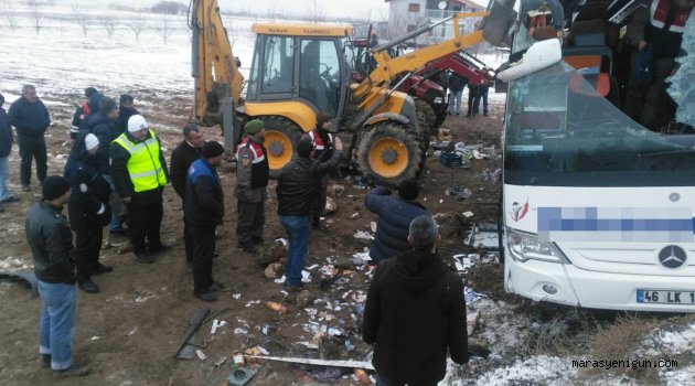 Otobüs Kazalarında Yaralı Sayısı 48’e Çıktı