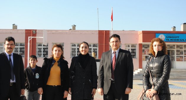 Özel Beyza Ortaokulu Öğrencileri Üngüt ortaokulunu ziyaret etti