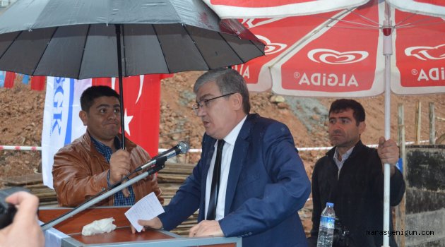 Pazarcık SGM Yeni Hizmet Binası Temel Atma Töreni Yapıldı