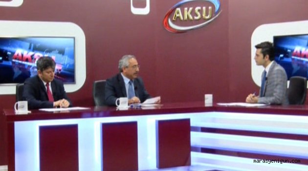 Rektör Deveci Aksu TV’ye Konuk Oldu