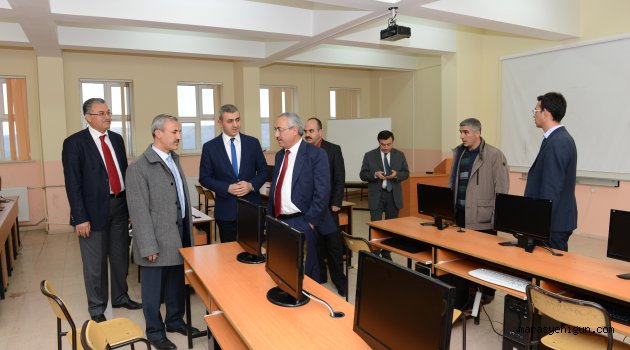 Rektör Deveci'den Afşin Meslek Yüksekokulunu Ziyaret