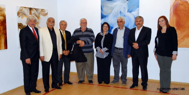 RESSAM GÜLAY BİRBEN’İN SERGİSİNE İLGİ