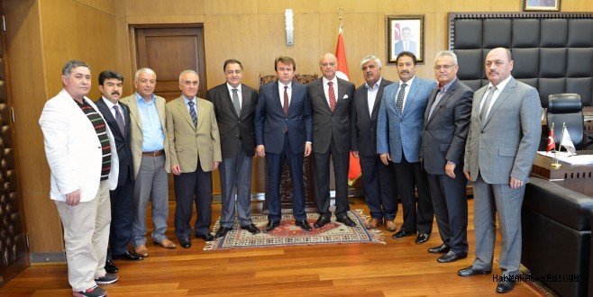 SAĞLAM’DAN ERKOÇ’A HAYIRLI OLSUN ZİYARETİ