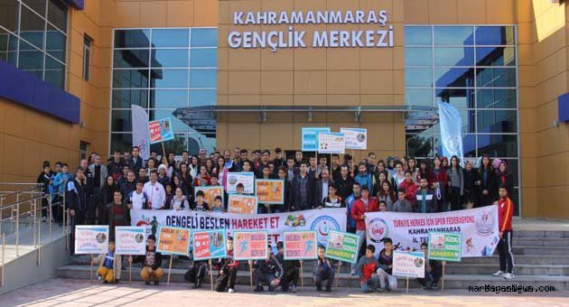 Sağlıklı yaşam ve hareket et yürüyüşü..