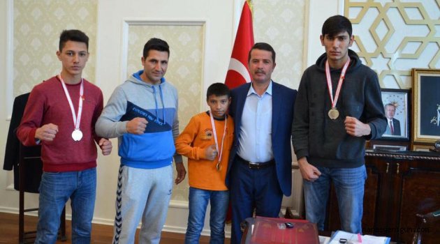 Şampiyonlara Bir Ödülde Başkan OKUMUŞ'tan