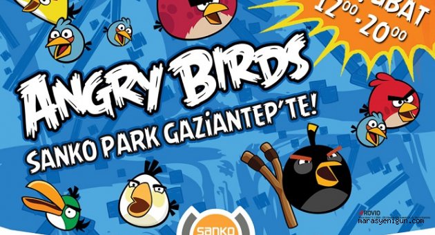 SANKO PARK’TA ANGRY BİRDS HEYACANI BAŞLIYOR