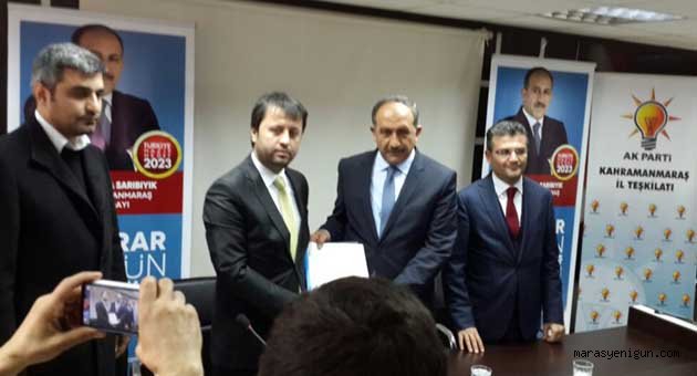 Sarıbıyık resmi başvurusunu yaptı