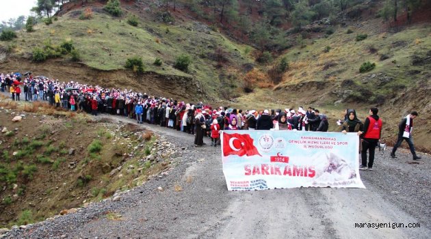 Sarıkamış Şehitleri Yürüyüşü Çoşkuyla Gerçekleştirildi